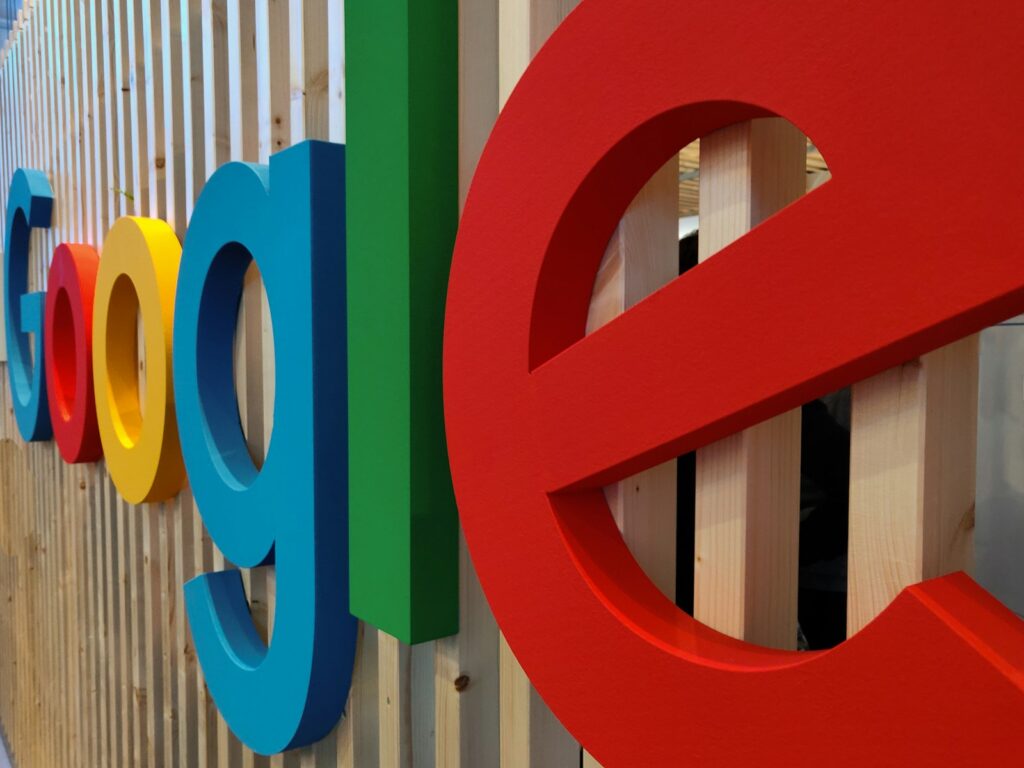 Photo by Kai Wenzel Google logo