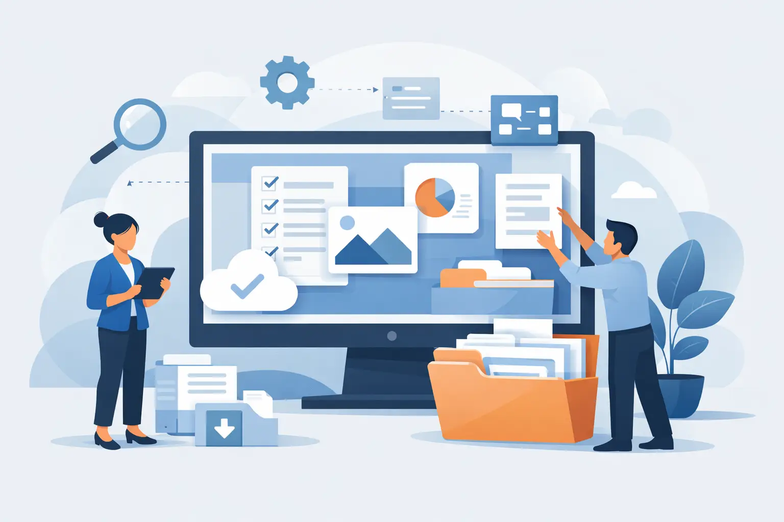 Gestione documentale digitale che fa ordine